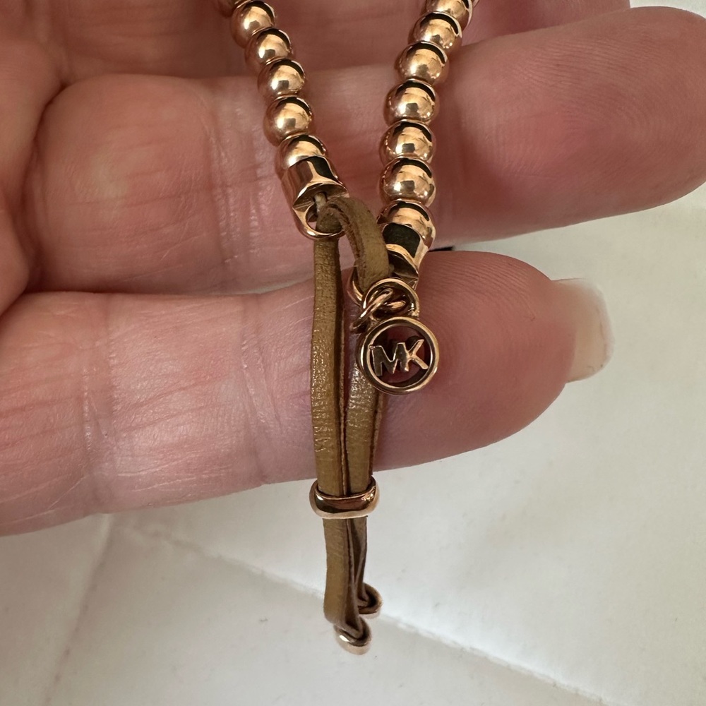 Michael Kors Gold Bangle Bracelet - Picture 10 of 12